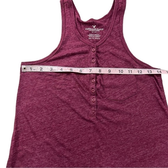 GRATEFUL Dead Woman’s Maroon Racerback Tank Top From American Eagle Size XL - Picture 5 of 9